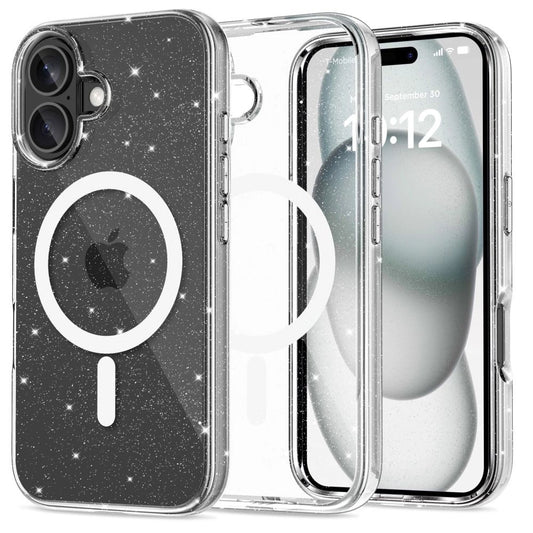 Tech-Protect FlexAir Hybrid MagSafe iPhone 16 Case - Clear_0