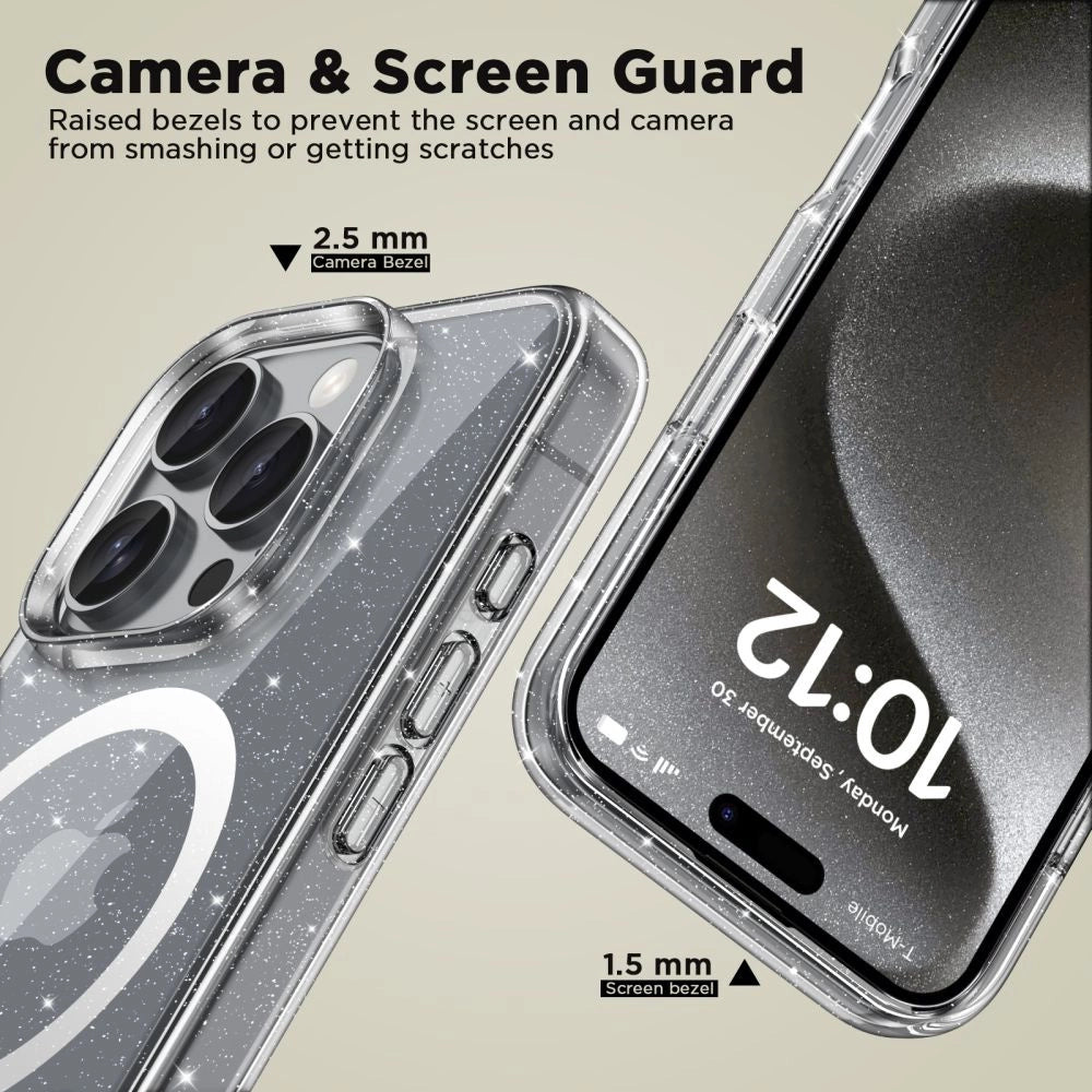 Tech-Protect FlexAir Hybrid MagSafe Case for iPhone 16 Pro - Clear_2