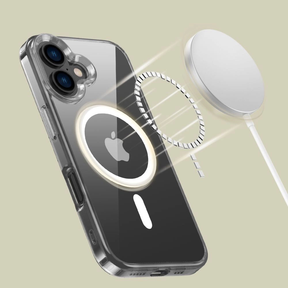 Tech-Protect FlexAir Hybrid MagSafe iPhone 16 Case - Clear_4