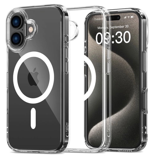 TECH-PROTECT FLEXAIR HYBRID MAGSAFE IPHONE 16 PLUS CLEAR_0