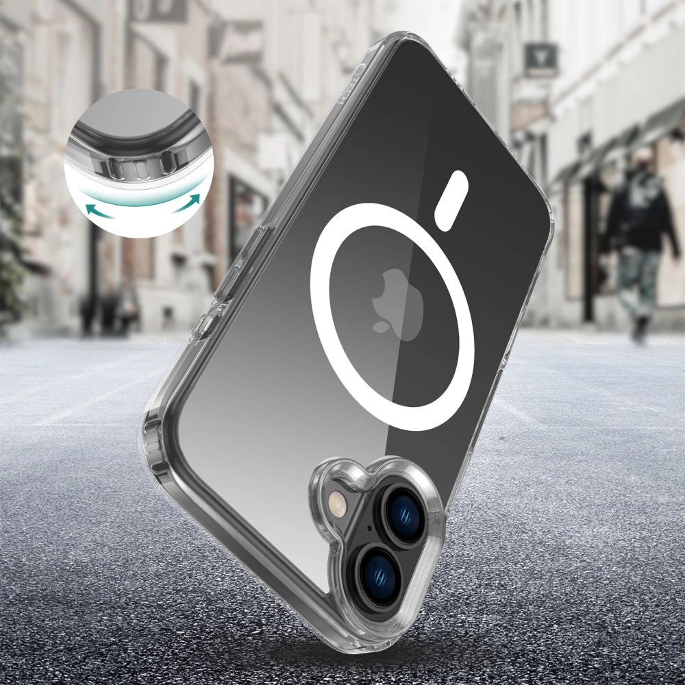 TECH-PROTECT FLEXAIR HYBRID MAGSAFE IPHONE 16 PLUS CLEAR_1