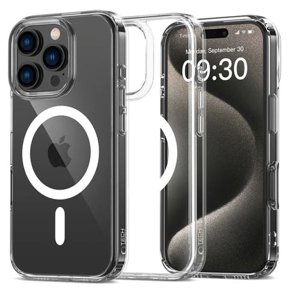 Tech-Protect FlexAir Hybrid MagSafe Case for iPhone 16 Pro - Clear_0