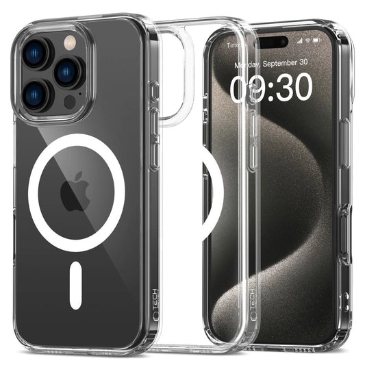 Tech-Protect FlexAir Hybrid MagSafe Case for iPhone 16 Pro - Clear_0