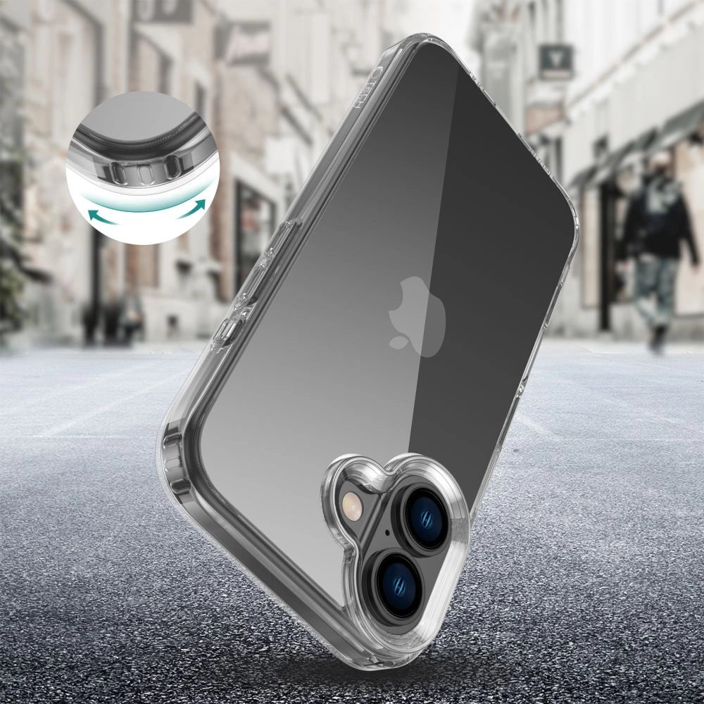 Tech-Protect FlexAir Hybrid Case for iPhone 16 - Clear_1