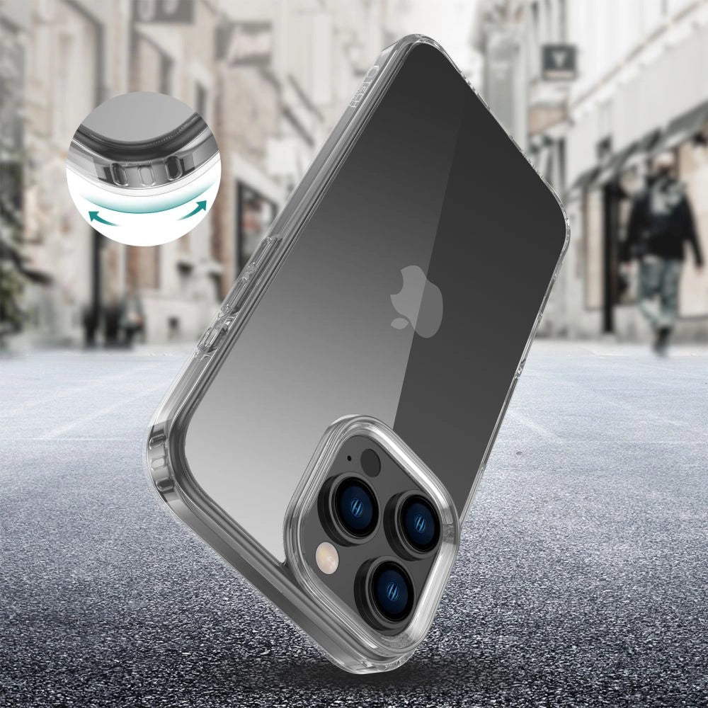 Tech-Protect FlexAir Hybrid iPhone 16 Pro Max Case - Clear_1
