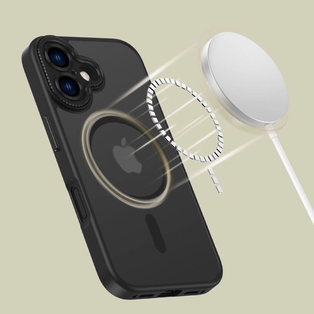 Tech-Protect MagCam MagSafe iPhone 16 Case - Semi-Transparent_4