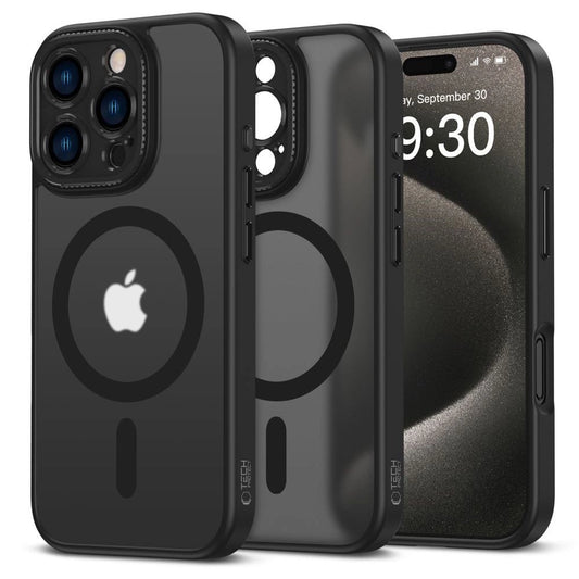 Tech-Protect MagCam MagSafe iPhone 16 Pro Case - Semi-Transparent_0