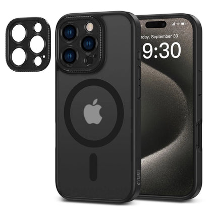 Tech-Protect MagCam MagSafe iPhone 16 Pro Case - Semi-Transparent_2