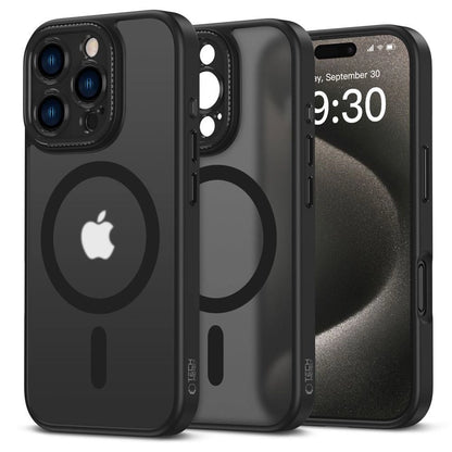 Tech-Protect MagCam MagSafe iPhone 16 Pro Max Case - Semi-Transparent_0