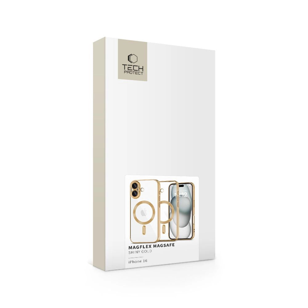 Tech-Protect MagFlex MagSafe iPhone 16 Case - Gold_1