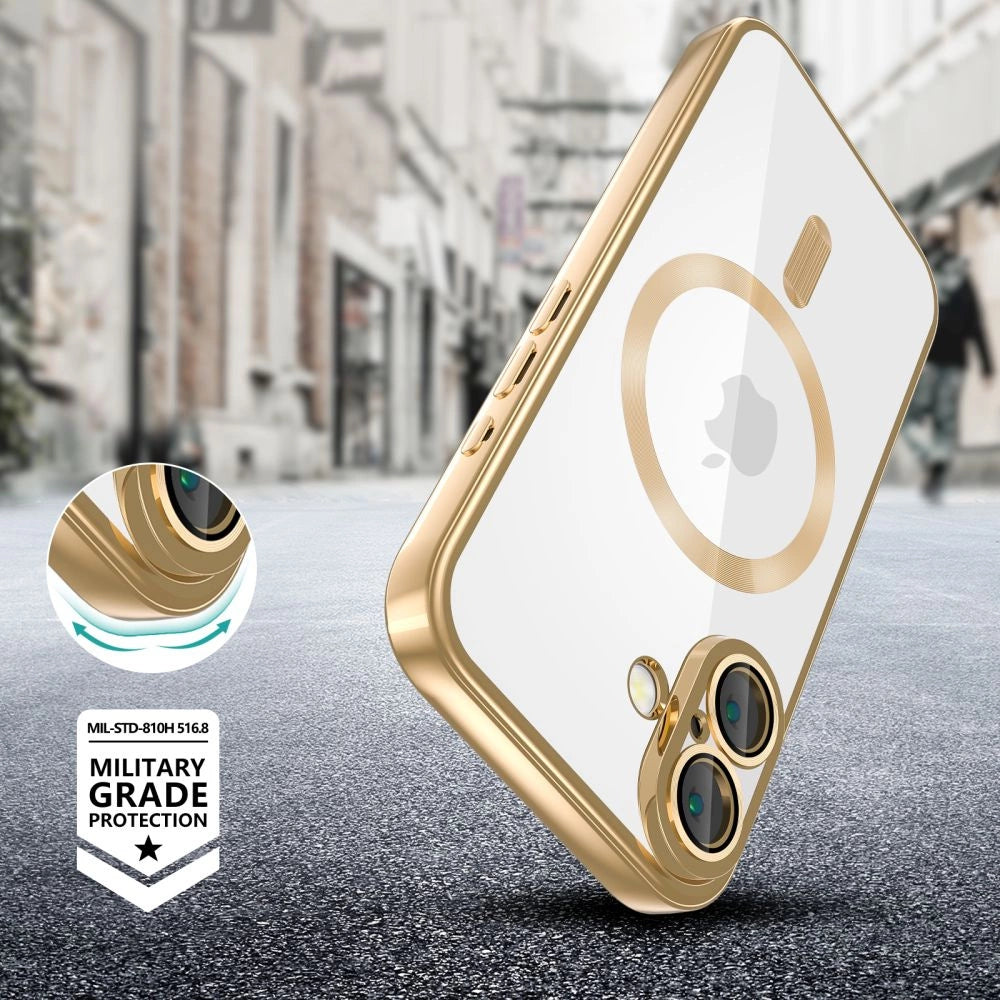 Tech-Protect MagFlex MagSafe iPhone 16 Case - Gold_2