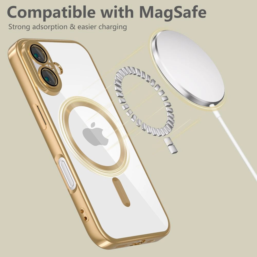 Tech-Protect MagFlex MagSafe iPhone 16 Case - Gold_4