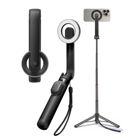 Selfie stick Spigen S571W MagSafe Bluetooth with tripod - black_0