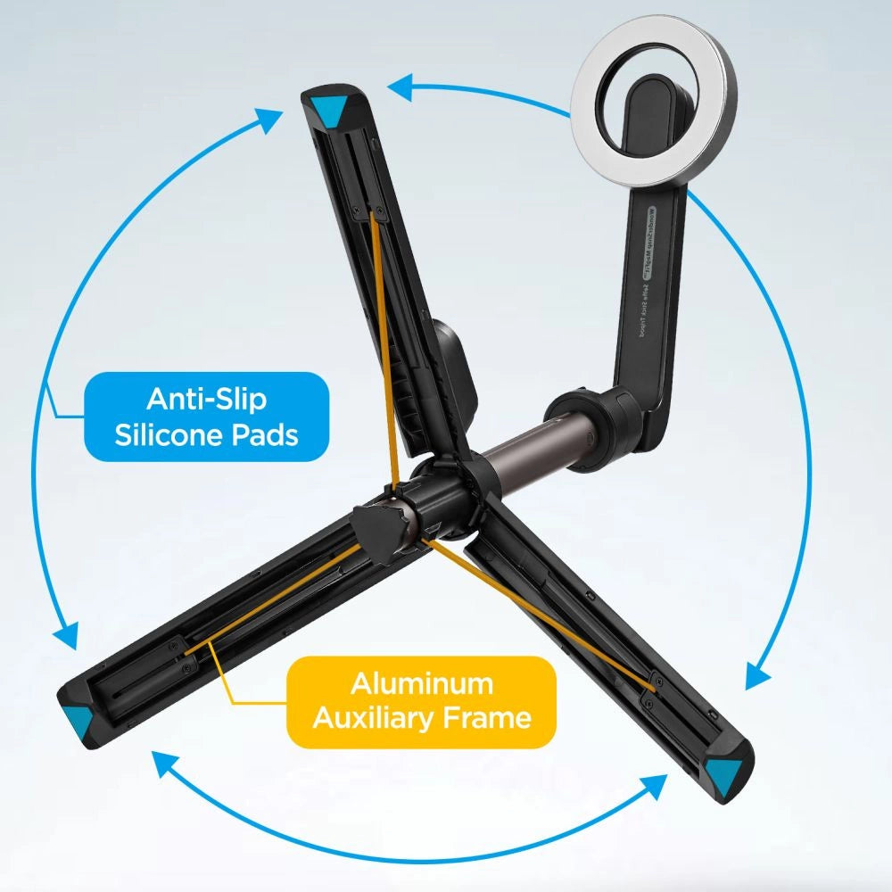 Selfie stick Spigen S571W MagSafe Bluetooth with tripod - black_10