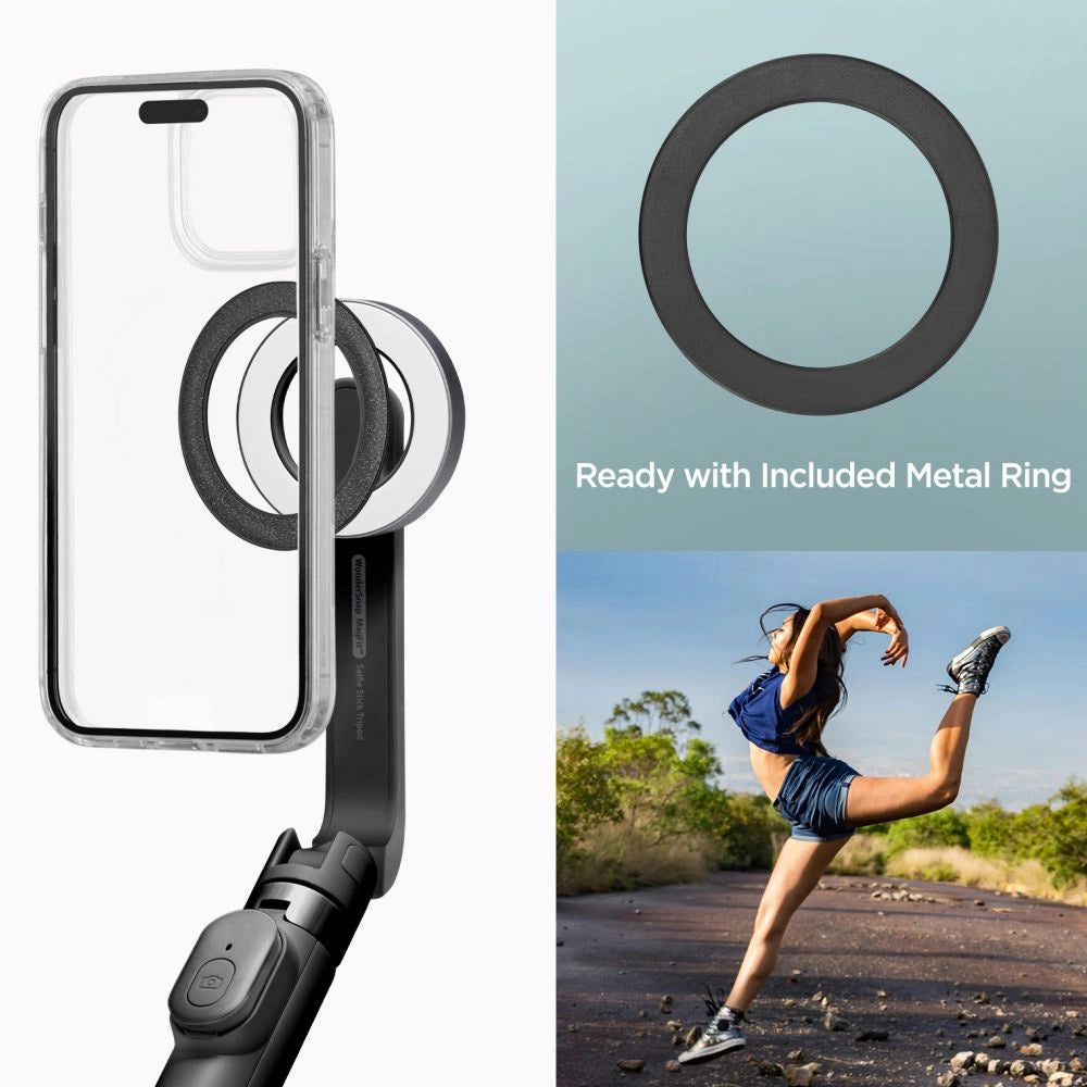 Selfie stick Spigen S571W MagSafe Bluetooth with tripod - black_6