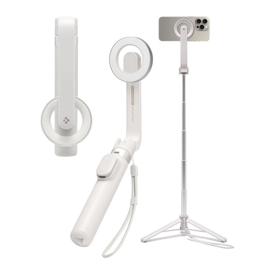 Selfie stick Spigen S571W MagSafe Bluetooth with tripod - beige_0