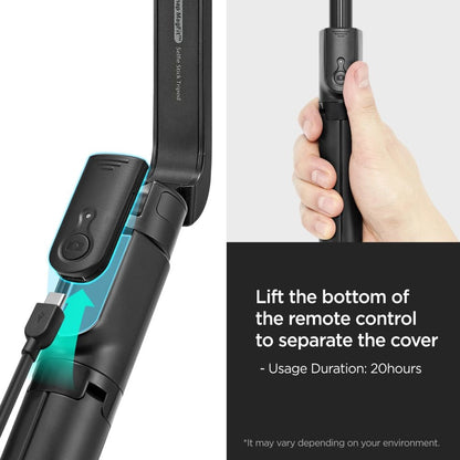 Selfie stick Spigen S580W MagSafe Bluetooth with tripod - black_9