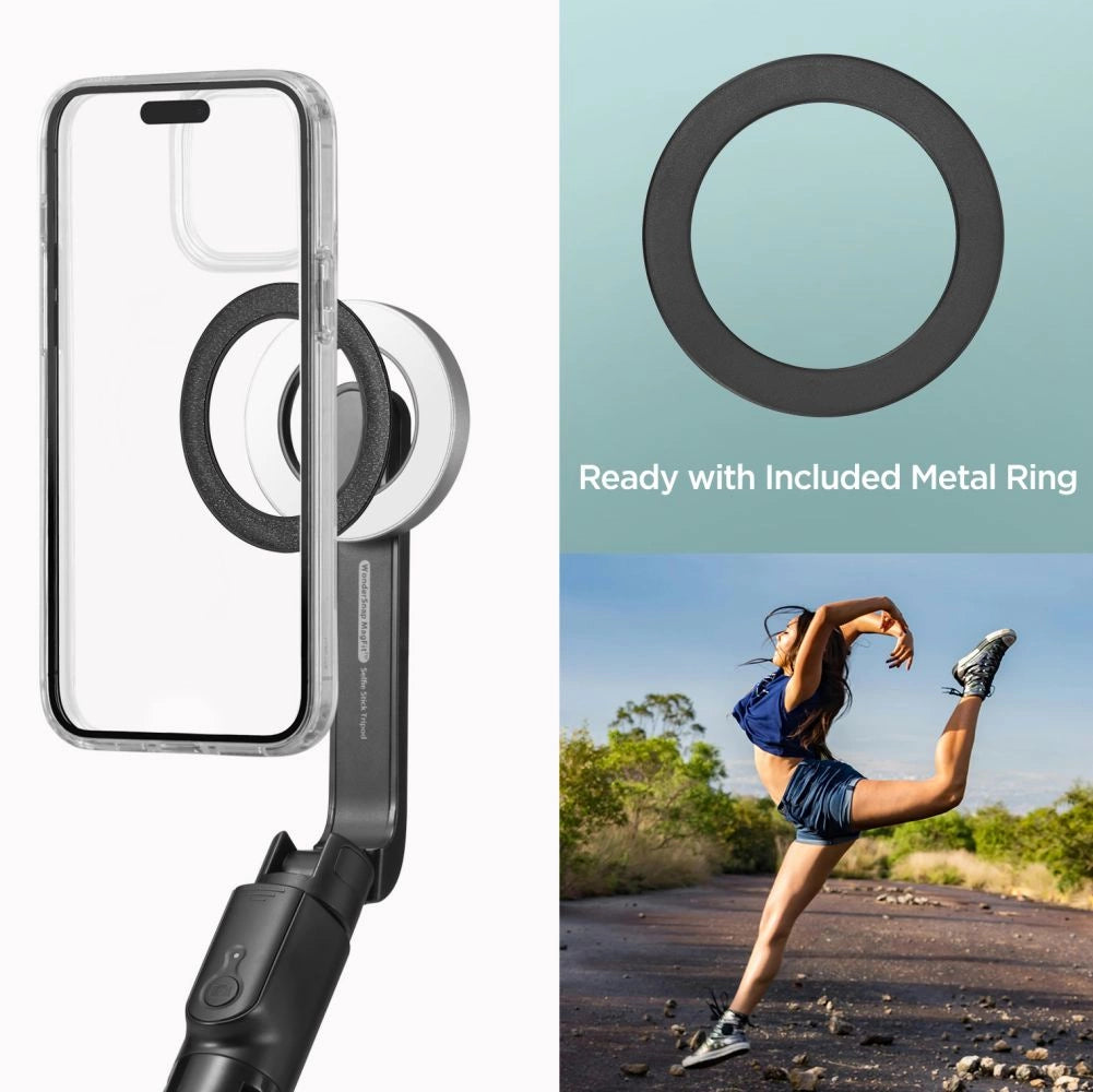 Selfie stick Spigen S580W MagSafe Bluetooth with tripod - black_6