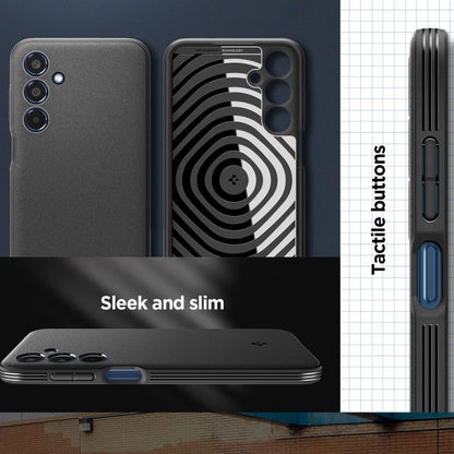 Spigen Essential SandBlast Case for Samsung Galaxy M35 5G - Black_9