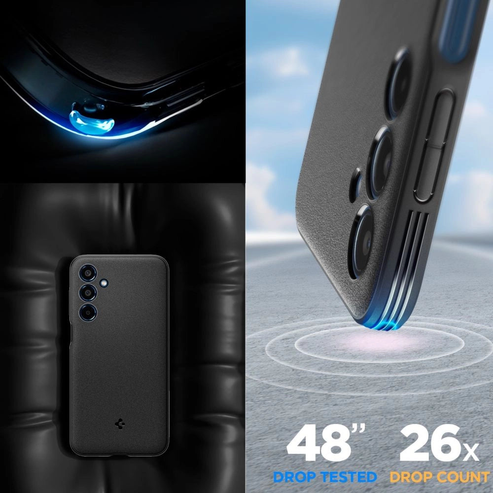 Spigen Essential SandBlast Case for Samsung Galaxy M35 5G - Black_7