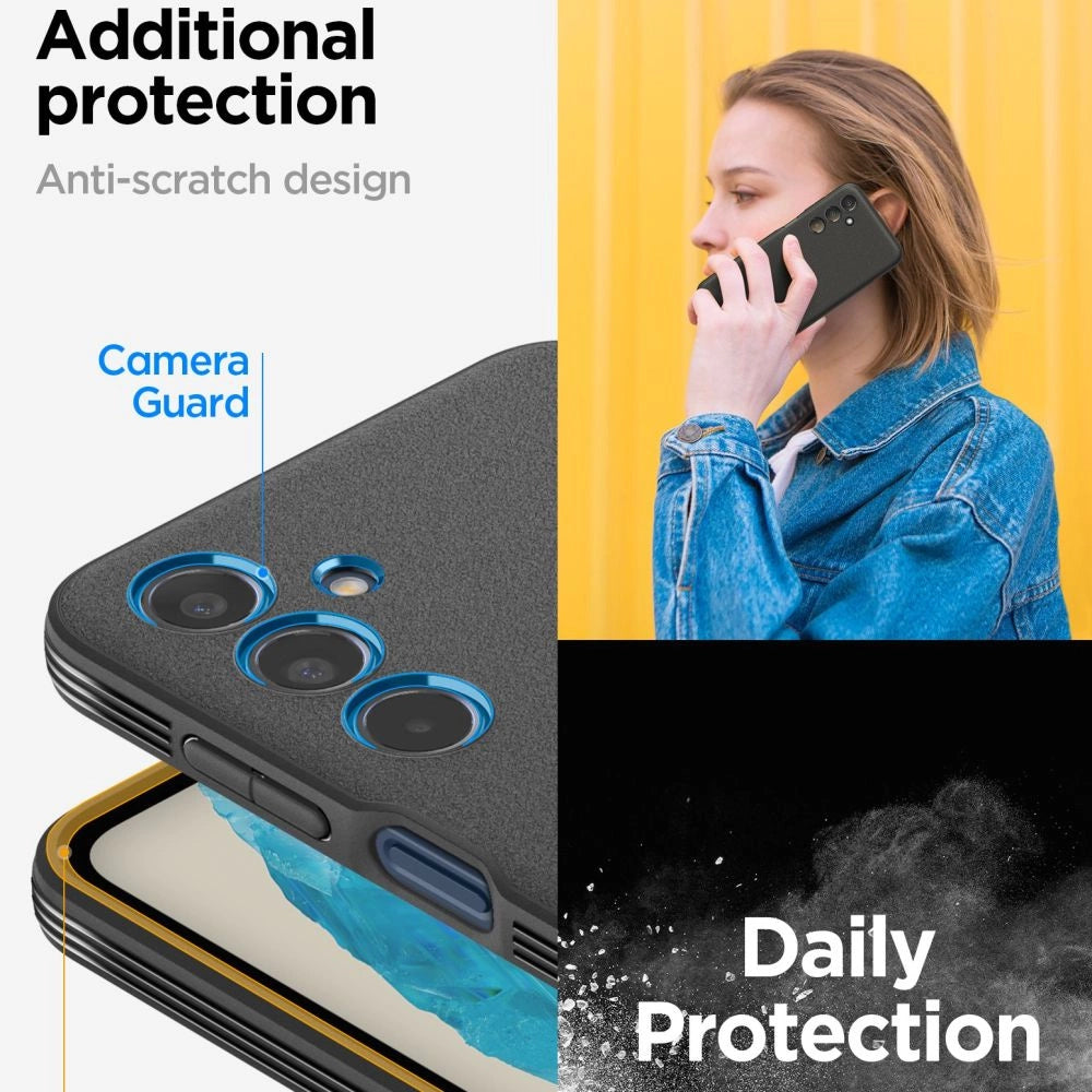 Spigen Essential SandBlast Case for Samsung Galaxy M35 5G - Black_8