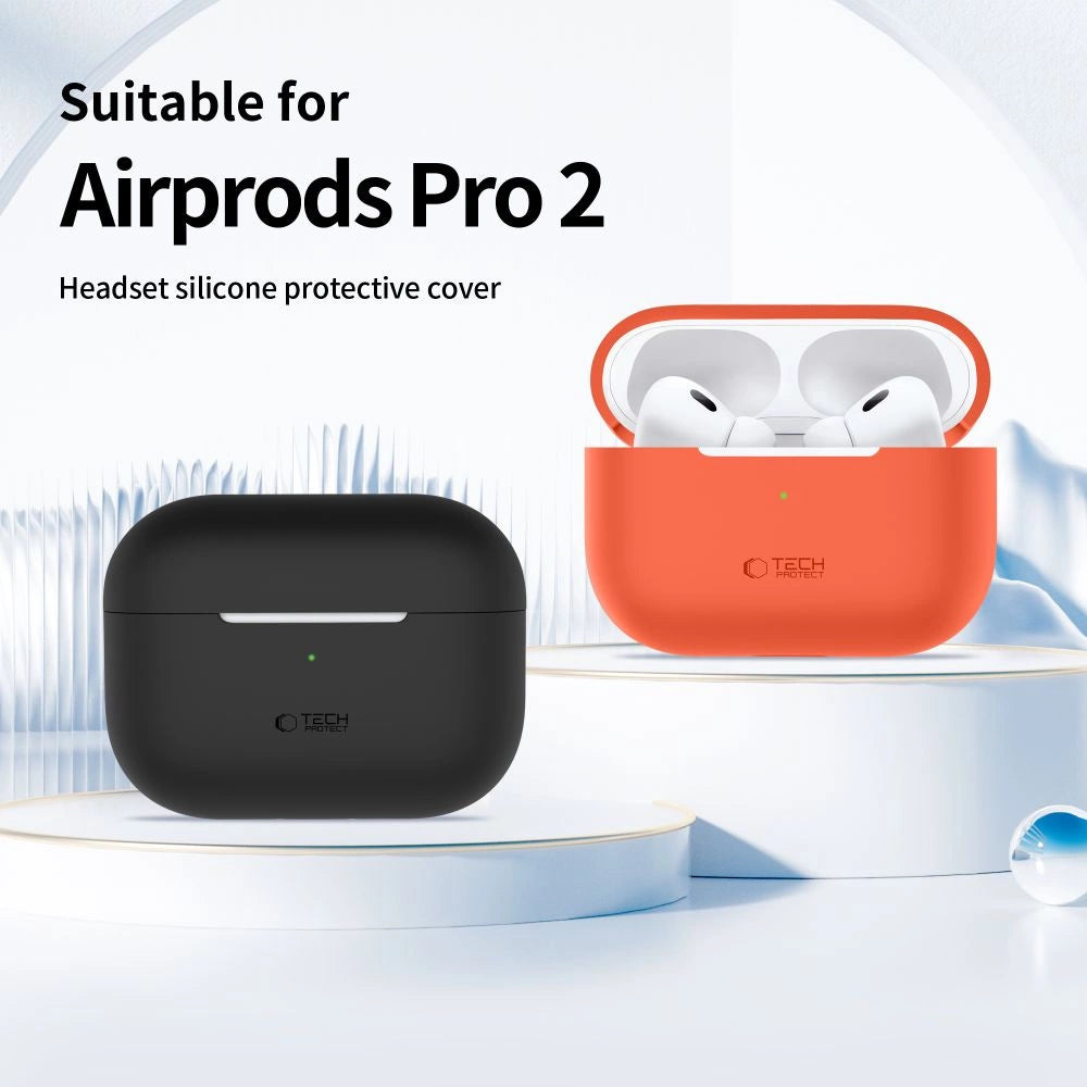 Tech-Protect Silicone Case for Apple AirPods Pro 1 / 2 - Pink_2