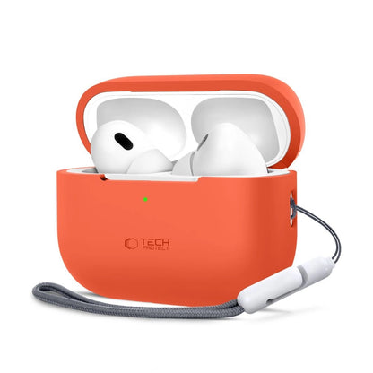 Tech-Protect Silicone Case for Apple AirPods Pro 1 / 2 - Orange_0