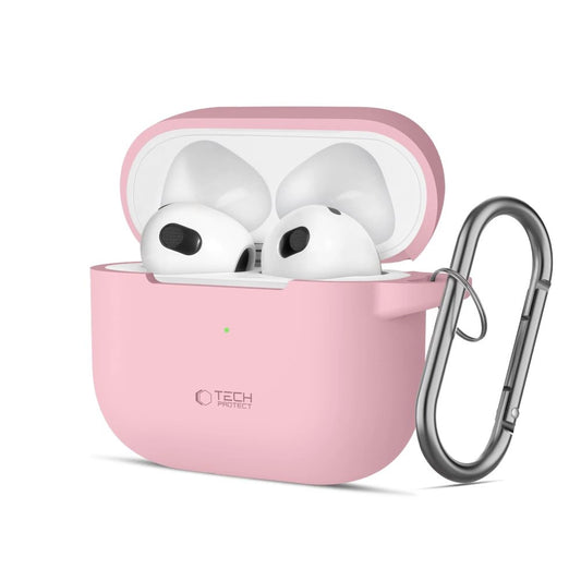 Tech-Protect Silicone Hook Case for Apple AirPods 3 - Pink_0