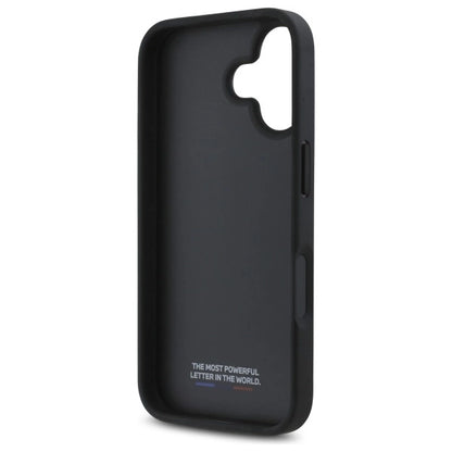 BMW M Perforated Tricolor Detail Line iPhone 16 Case - Black_6