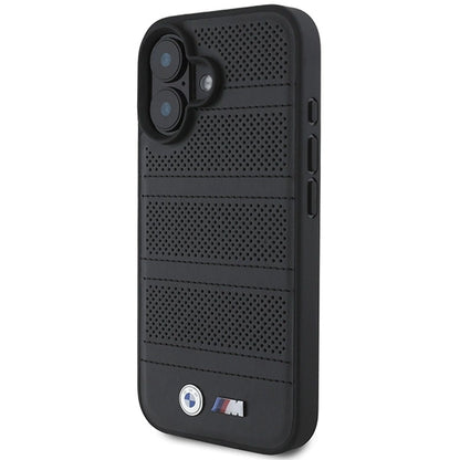 BMW M Perforated And Stitched Line MagSafe case for iPhone 16 - black_1