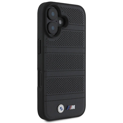 BMW M Perforated And Stitched Line MagSafe case for iPhone 16 - black_3