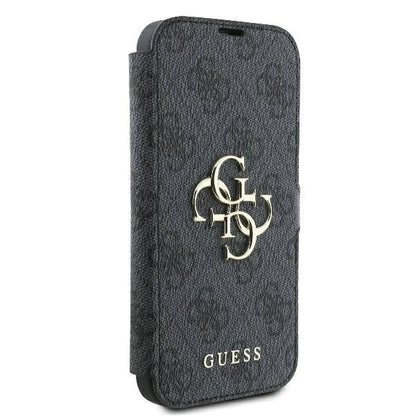 Guess 4G Metal Logo iPhone 16 Pro Case - Black_3