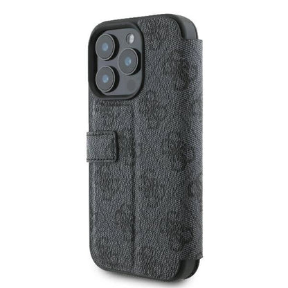 Guess 4G Metal Logo iPhone 16 Pro Case - Black_4