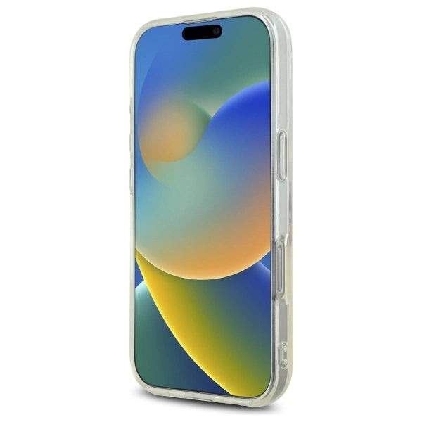 Guess IML Heart Case for iPhone 16 Pro - Transparent_4