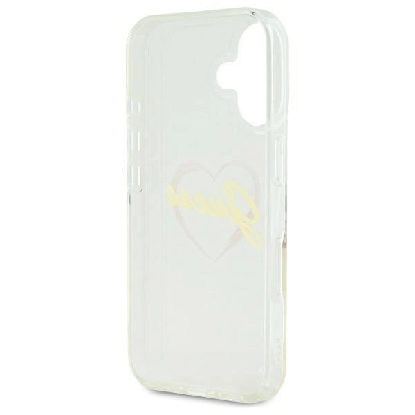 Guess IML Heart Case for iPhone 16 plus - Transparent_6