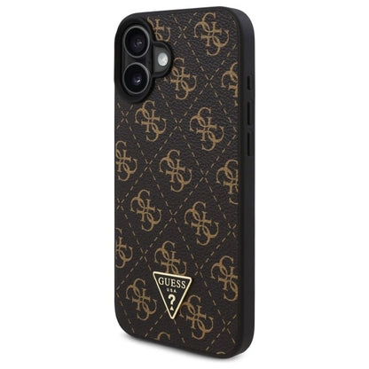 Guess New 4G Triangle Case for iPhone 16 Plus - Black_1