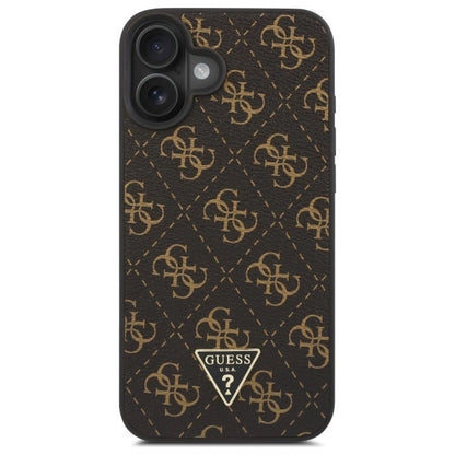 Guess New 4G Triangle Case for iPhone 16 Plus - Black_2