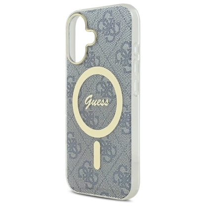 Guess IML 4G MagSafe iPhone 16 Case - Blue_5