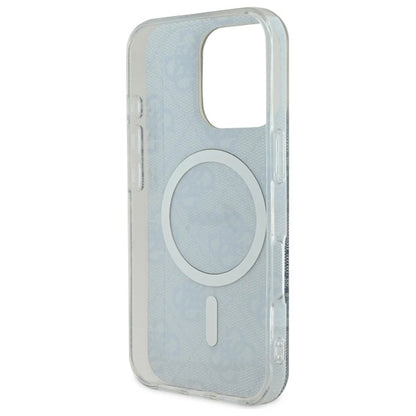 Guess IML 4G MagSafe Case for iPhone 16 Pro Max - Blue_6