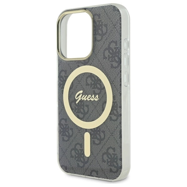 Guess IML 4G MagSafe Case for iPhone 16 Pro Max - Black_5