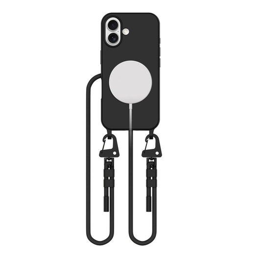 Tech-Protect MagNecklace MagSafe iPhone 16 Case - Black_0