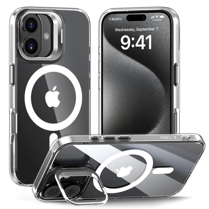 Tech-Protect MagStand MagSafe iPhone 16 Case - Clear_0
