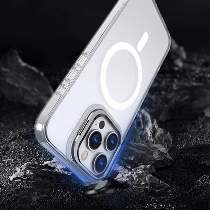 Tech-Protect MagStand MagSafe iPhone 16 Case - Clear_3