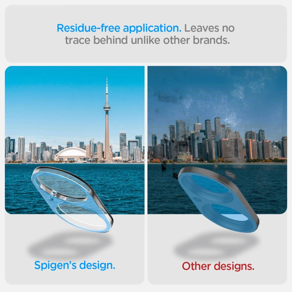 Spigen Optik Glas.tR tempered glass for iPhone 16 / 16 Plus camera - transparent (2 pcs.)_12