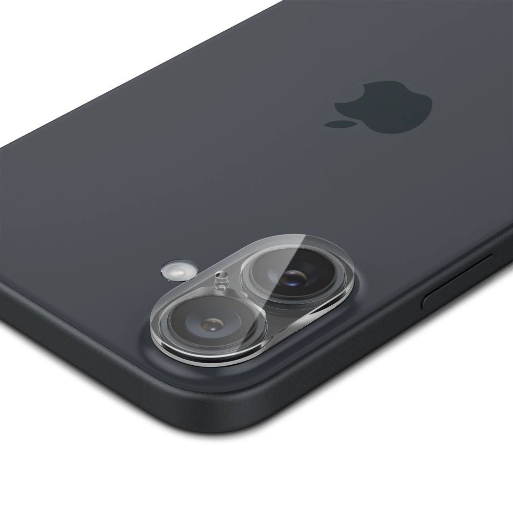Spigen Optik Glas.tR tempered glass for iPhone 16 / 16 Plus camera - transparent (2 pcs.)_3