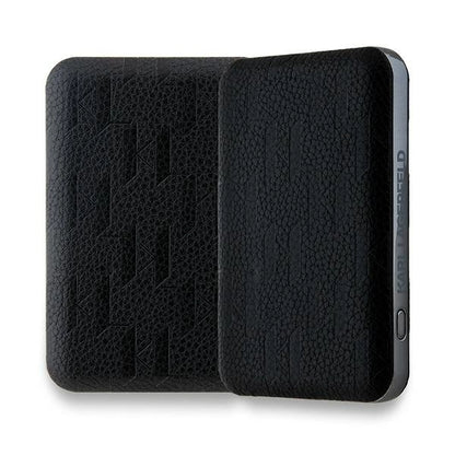 Karl Lagerfeld Powerbank inductive KLPB5FPGKSCHHK 16W 5000mAh black/black Choupette Head Pin MagSafe_2