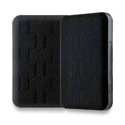 Karl Lagerfeld Powerbank inductive KLPB5FPGKSKCHK 16W 5000mAh black/black Karl&amp;Choupette Head Pin MagSafe_2