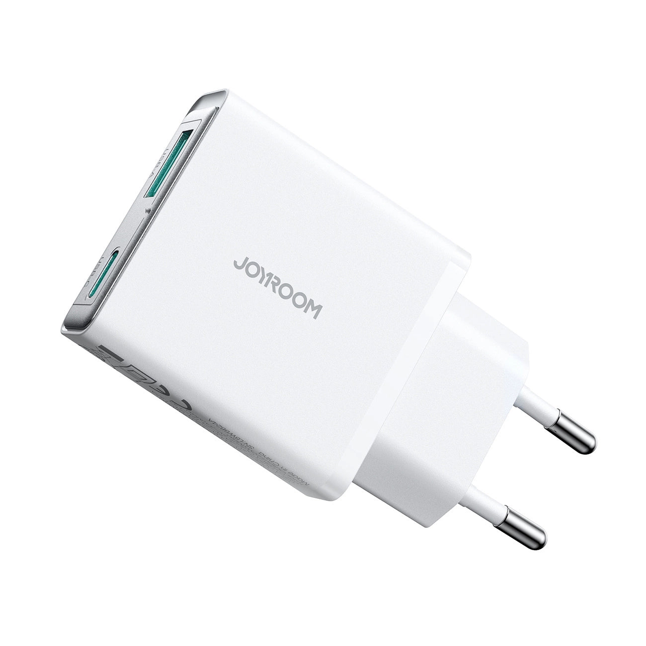 Joyroom JR-TCF14 20W USB-A USB-C Super Slim Wall Charger - White_4