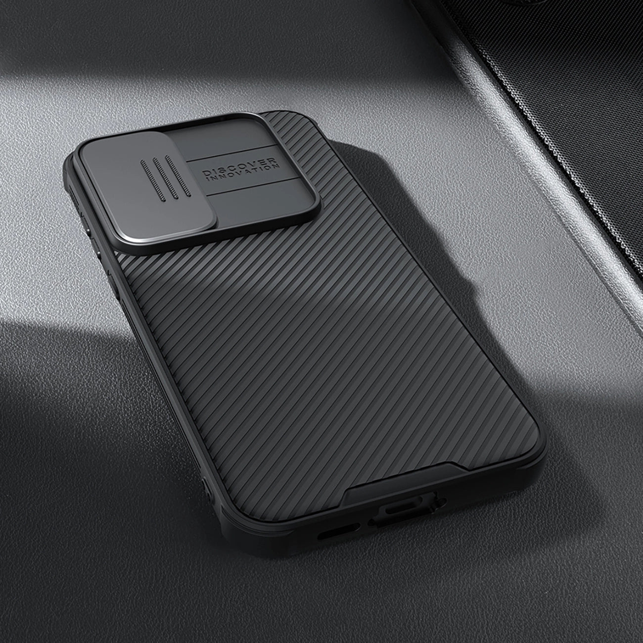 Nillkin CamShield Pro Case for Samsung Galaxy A55 with Camera Cover - Black_13
