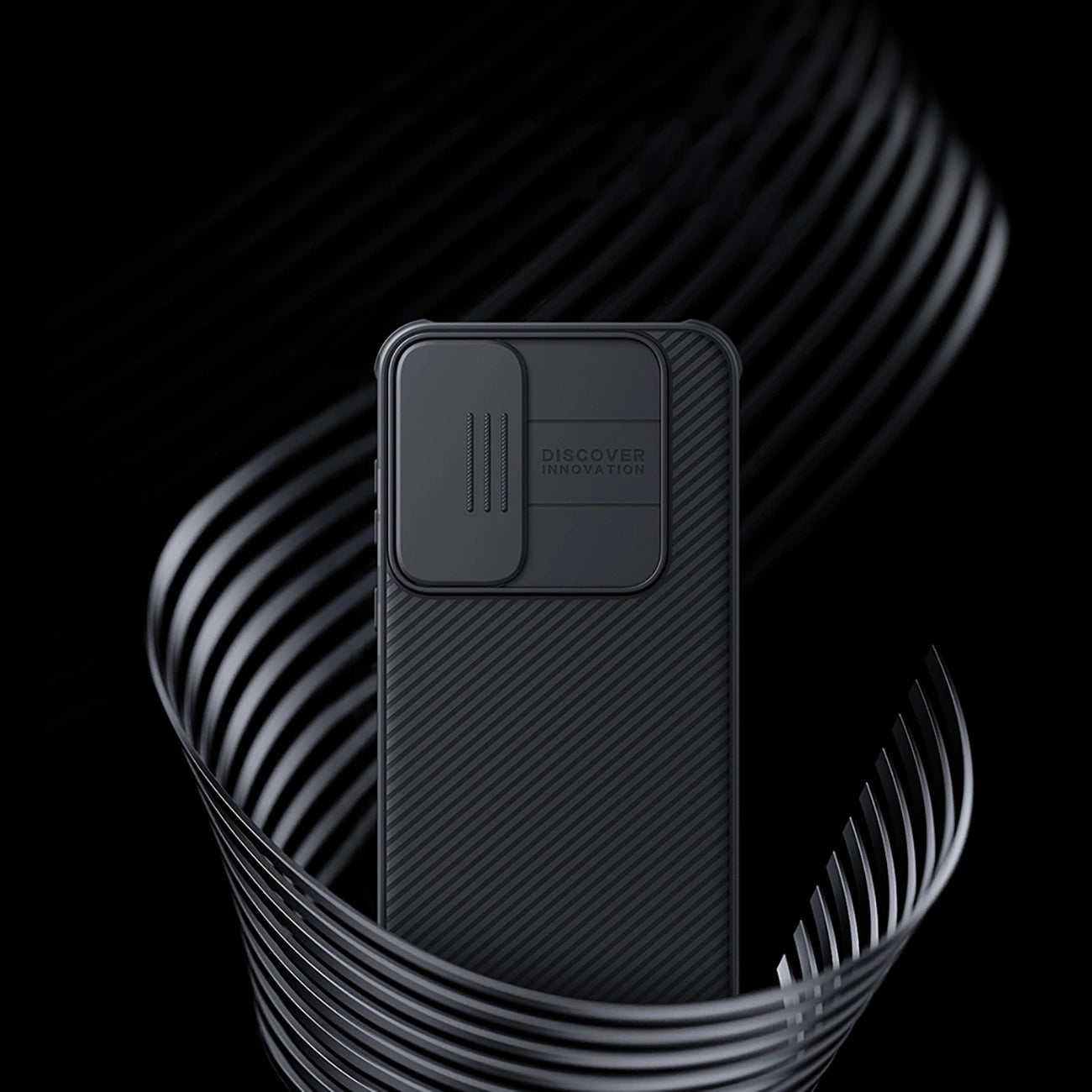 Nillkin CamShield Pro Case for Samsung Galaxy A55 with Camera Cover - Black_15